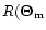 $R(\vec\Theta_{\rm m}$