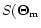$S(\vec\Theta_{\rm m}$