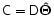 $\tens C = {\tens D}\vec{\hat \Theta}$