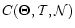 $C(\vec\Theta,\mathcal T,\mathcal N)$