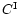 $C^{{\rm I}}$