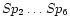 $Sp_2\ldots Sp_6$
