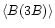 $\langle B(3B)\rangle$