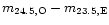 $m_{\rm
24.5,O}-m_{\rm 23.5,E}$