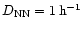 $D_{\rm NN}=1\,{\rm h}^{-1}$