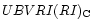 $UBVRI(RI)_{\rm C}$
