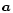 $ \vec{a}$