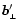 $\vec{b}'_{\scriptscriptstyle\perp \vphantom{'}}$
