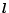 $\vec{l}$