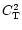 $C_{\rm T}^2$