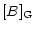 $\displaystyle \lbrack B]_{\rm G}$