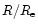 $R/R_{\rm e}$