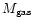 $M_{\rm {gas}}$