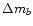 $\Delta m_{b}$