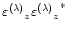 ${\varepsilon^{(\lambda)}}_{z} {{\varepsilon^{(\lambda)}}_{z}}^*$