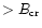 $>B_{\rm cr}$