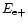 $E_{\rm e+}$