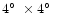 $4\hbox{$^\circ$ }\times 4\hbox{$^\circ$ }$