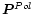 $\vec{P}^{Pol}$