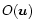 $O(\vec{u})$