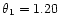 $\theta _1=1.20$