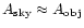 $A_{{\rm sky}}\approx A_{{\rm obj}}$