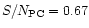 $S/N_{{\rm PC}}=0.67$