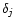 $\delta_j$