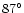 $87^{\circ}$