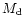$M_{\rm d}$
