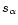 $s_{\alpha}$