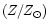 $(Z/Z_{\odot})$