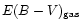 $E(B-V)_{\rm gas}$