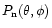 $P_{\rm n}(\theta ,\phi )$