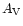 $A_{\rm V}$