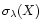 $\sigma_{\lambda}(X)$