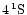 $4\,^1{\rm S}$