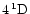 $4\,^1{\rm D}$