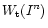 $W_{\rm t}(I^n)$