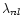 $\lambda _{nl}$