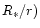 $R_{\ast}/r)$