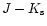 $J - K_{{\rm s}}$