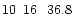 $10\phantom{^{\rm h}}16\phantom{^{\rm m}}36.8\phantom{^{\rm s}}$