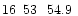 $16\phantom{^{\rm h}}53\phantom{^{\rm m}}54.9\phantom{^{\rm s}}$