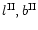 $l^{\rm II}, b^{\rm II}$