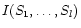$\displaystyle  I(S_1,\ldots,S_l)$