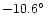 $-10.6\hbox {$^\circ $ }$