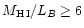 $M_{{\rm H\,{\sc I}}}/L_{B} \ge 6$