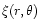$\xi(r,\theta)$
