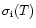 $\sigma_{\rm i}(T)$